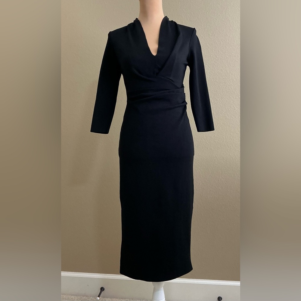 Express Black Long Sleeve Dress